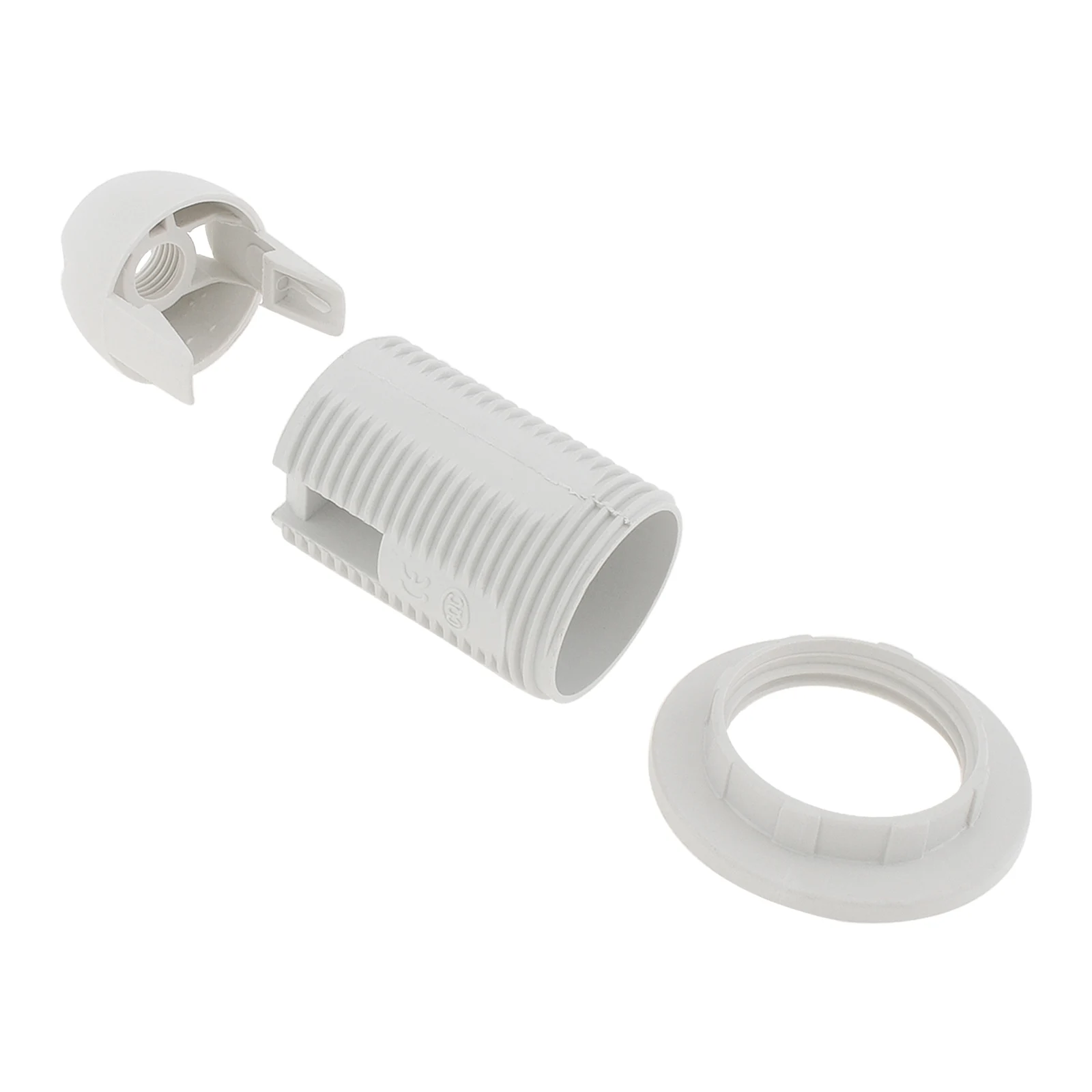 E14 Lamp Holder Edison Screw Lamp Holder Base Insulating Plastic Shell Light Bulb Socket Plug Adapter ON/OFF Switch