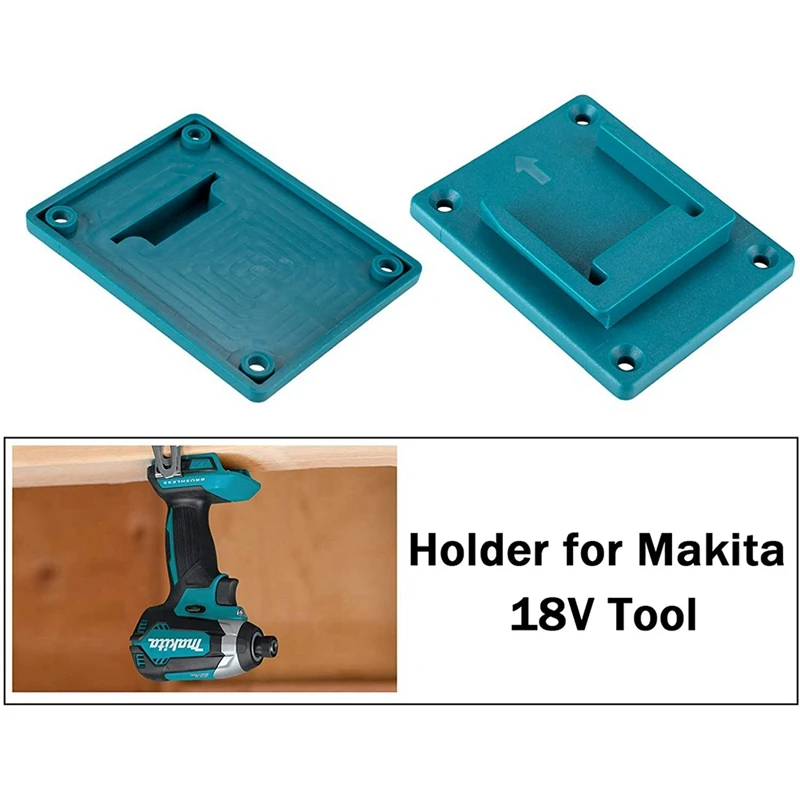 10 Packs Tool Holder Dock Mount For Makita 18V Drill Tools Holder, Hanger