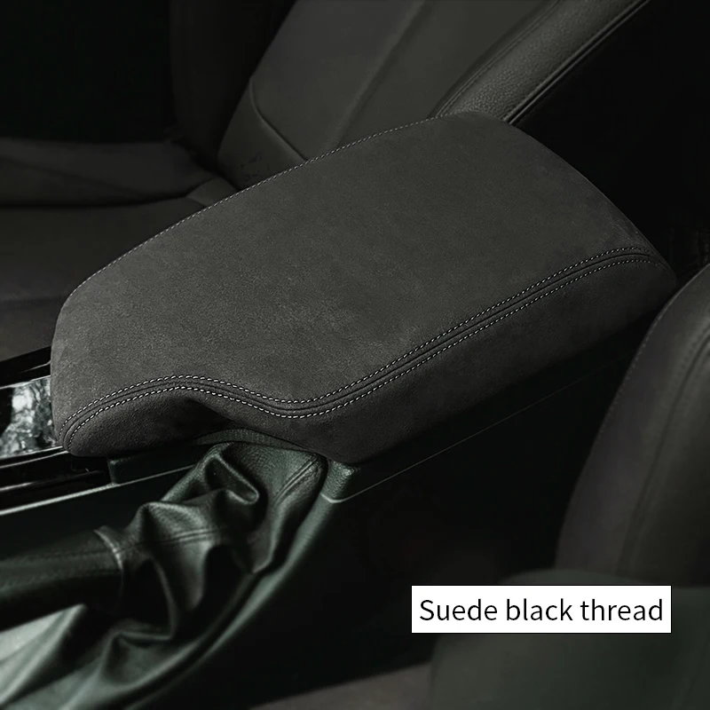 Für BMW F30 F31 Zubehör 3 4 Serie F34 F35 F32 F36 F80 F82 F83 2013-2019 Mittelarmlehne Konsole Box Leder Abdeckung Trim
