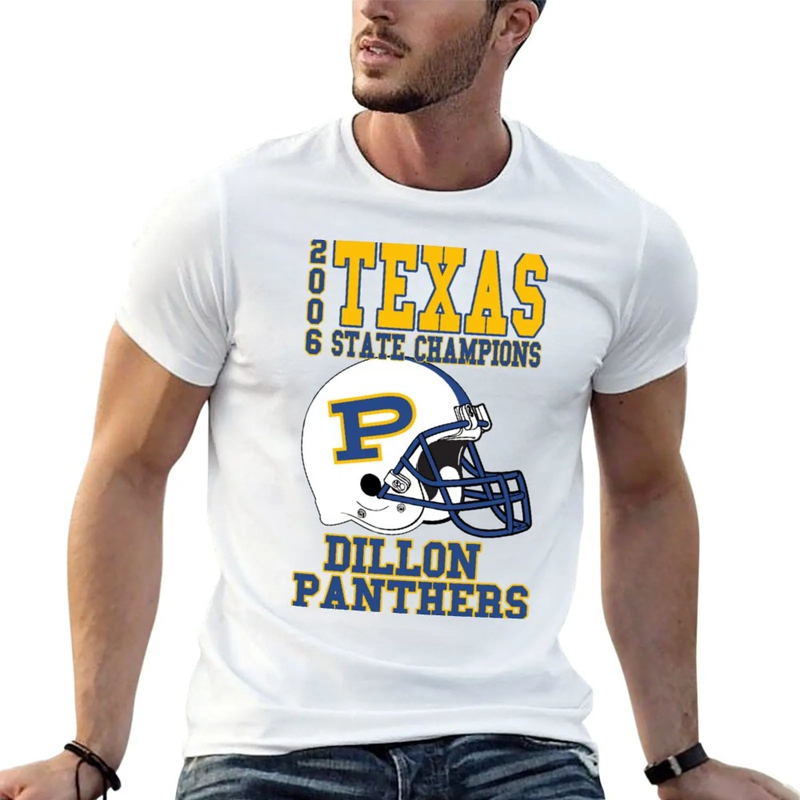 

Dillon Panthers State Champs T-Shirt man t shirts for men casual man tshirt T-Shirt