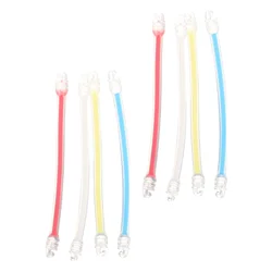 8 Uds amortiguador de vibración tenis accesorio suave raqueta absorbente raquetas Gel de sílice