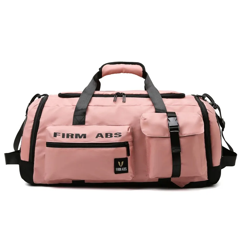 Travel Hiking Bag Single Shoulder Double Shoulder Portable Wet and Dry Separation Waterproof Duffel Bag Large Capacity Backpack