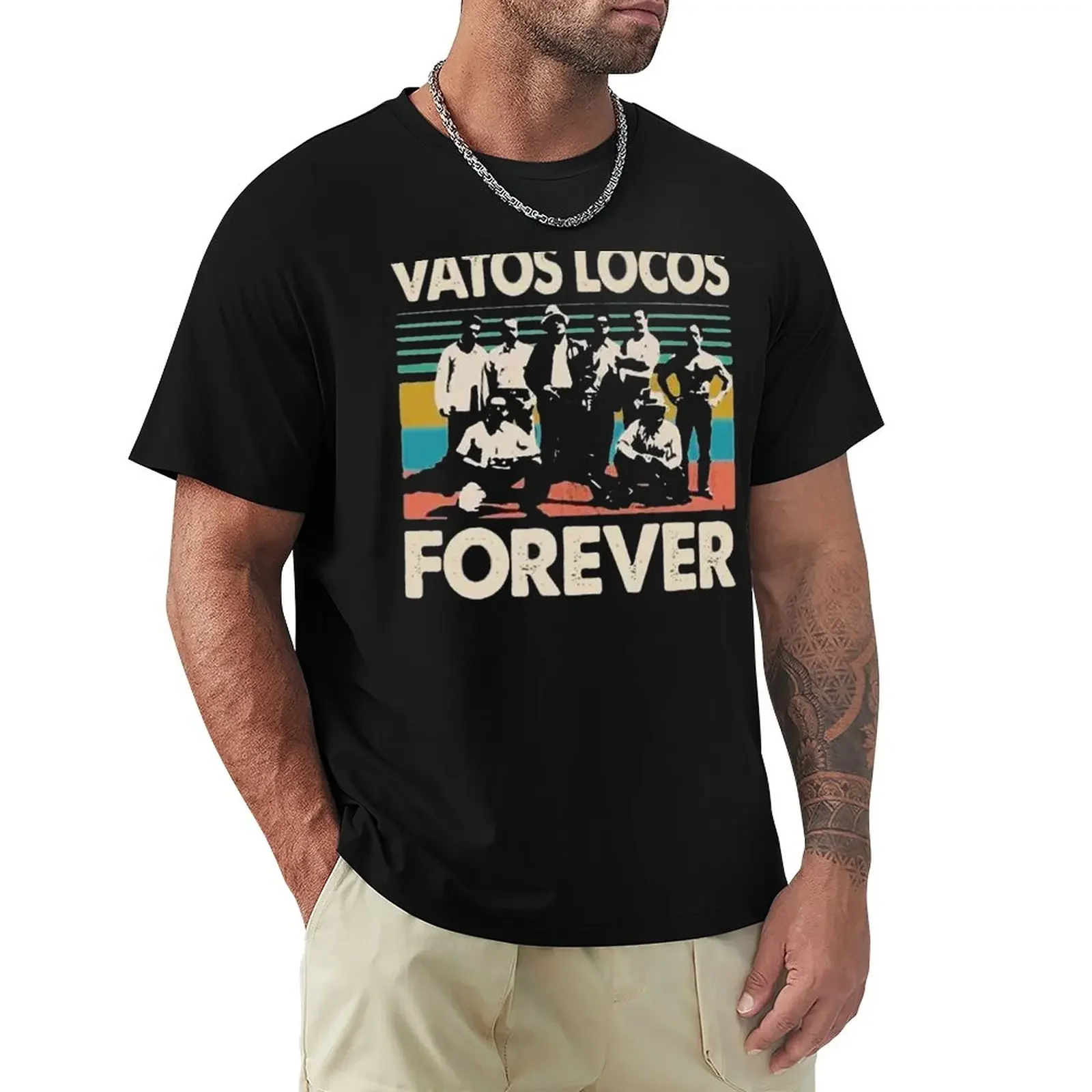 

Vatos Locos Forever shirt T-Shirt graphic shirts graphics plus size tops designer t shirt men