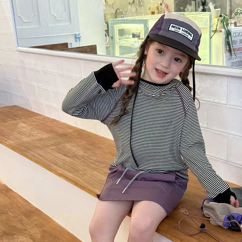 

Детская летняя качественная ледяная лиоцелловая шерстяная дышащая одежда с кондиционером, солнцезащитная куртка, топ