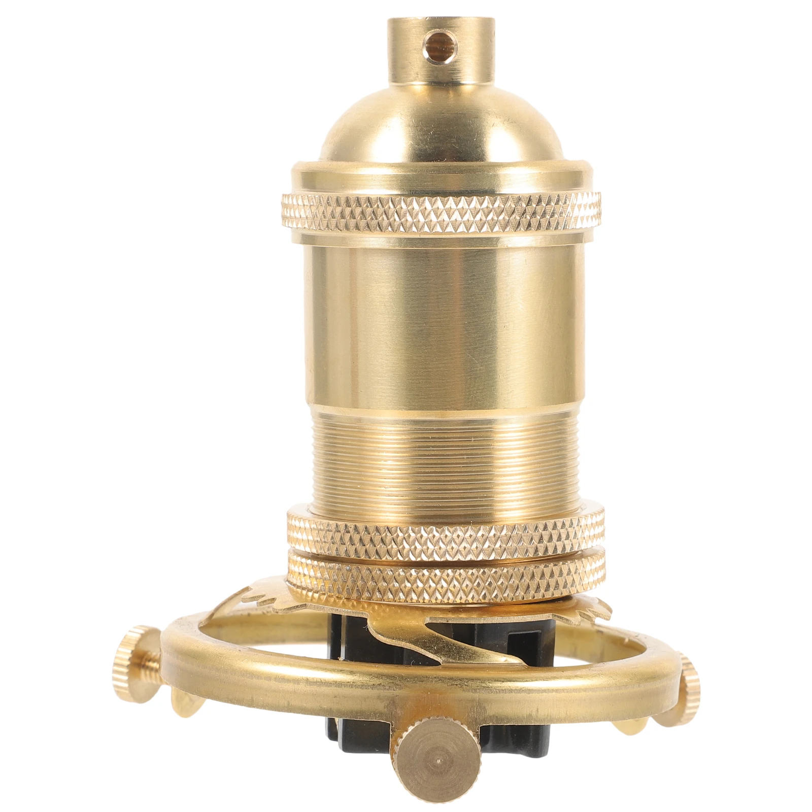 

Aluminum Lamp Holder E27 Base 62mm Diameter Vintage Iron Socket Bracket DIY Pendant Wall Ceiling Lamp Kits Parts
