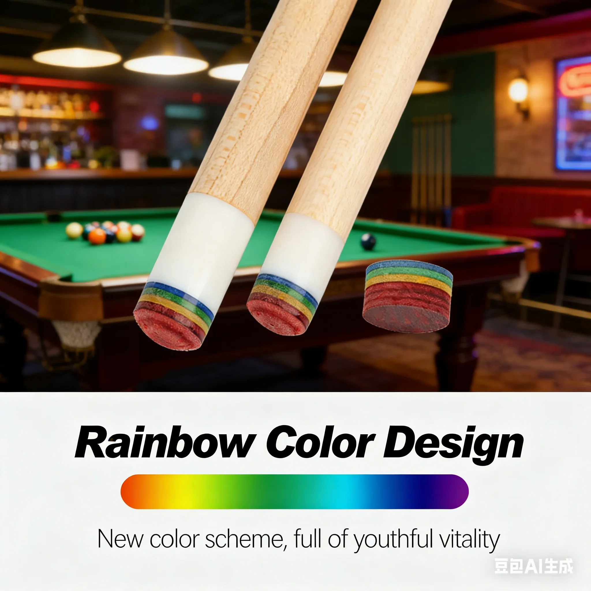 

Набор из 1/3 многослойных наконечников для бильярдных киев 11 мм/13,5 мм, высокоэластичные сменные наконечники для снукерных киев, аксессуары для бильярда