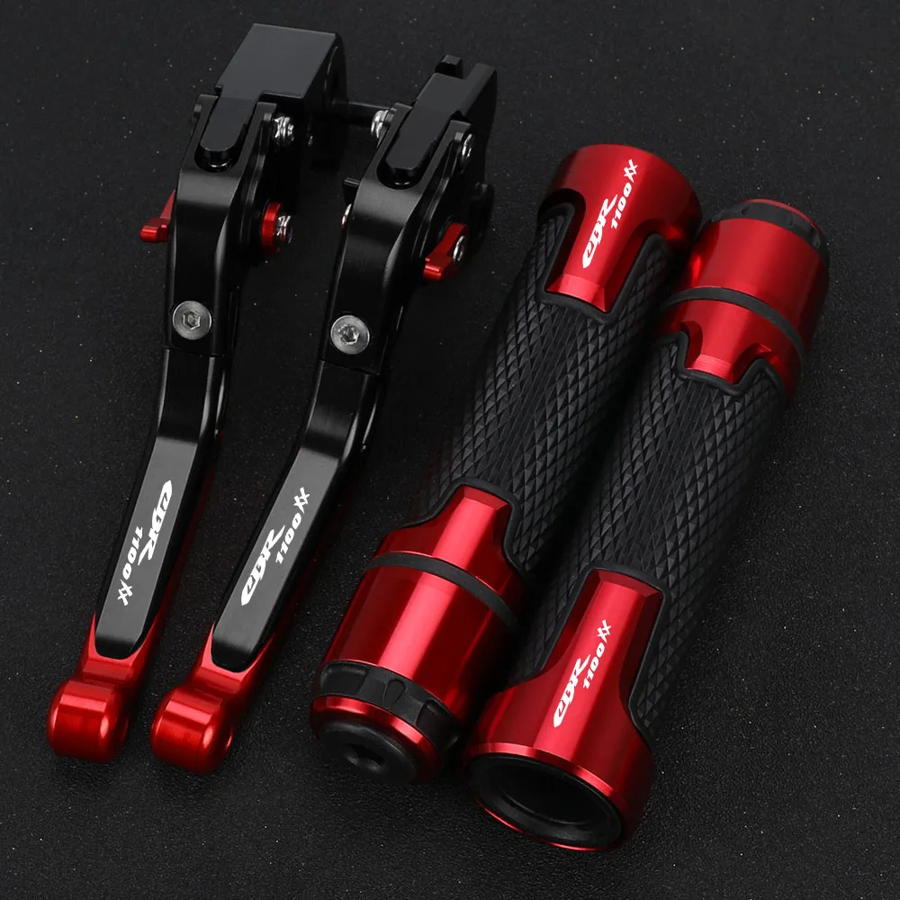 

For HONDA CBR1100XX CBR 1100 XX CBR1100 XX BLACKBIRD 1997-2007 Motorcycle Handlebar Hand Grips Ends Handle Brake Clutch Levers