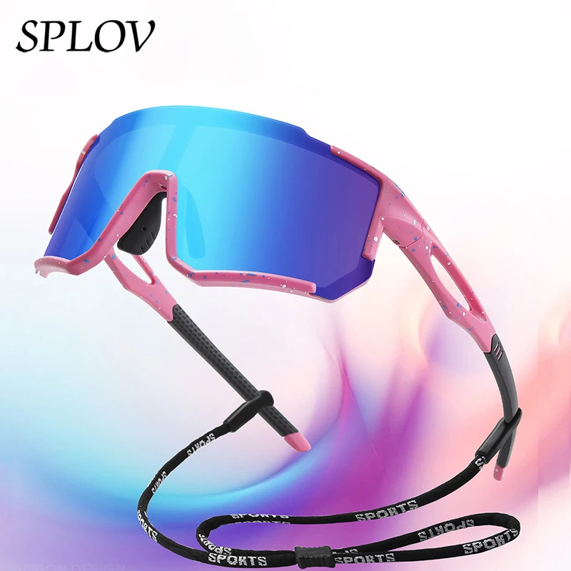 

SPLOV уличные велосипедные спортивные очки мужские солнцезащитные очки высокой четкости устойчивые к ультрафиолетовому излучению солнцезащитные очки очки для пешего туризма и бега