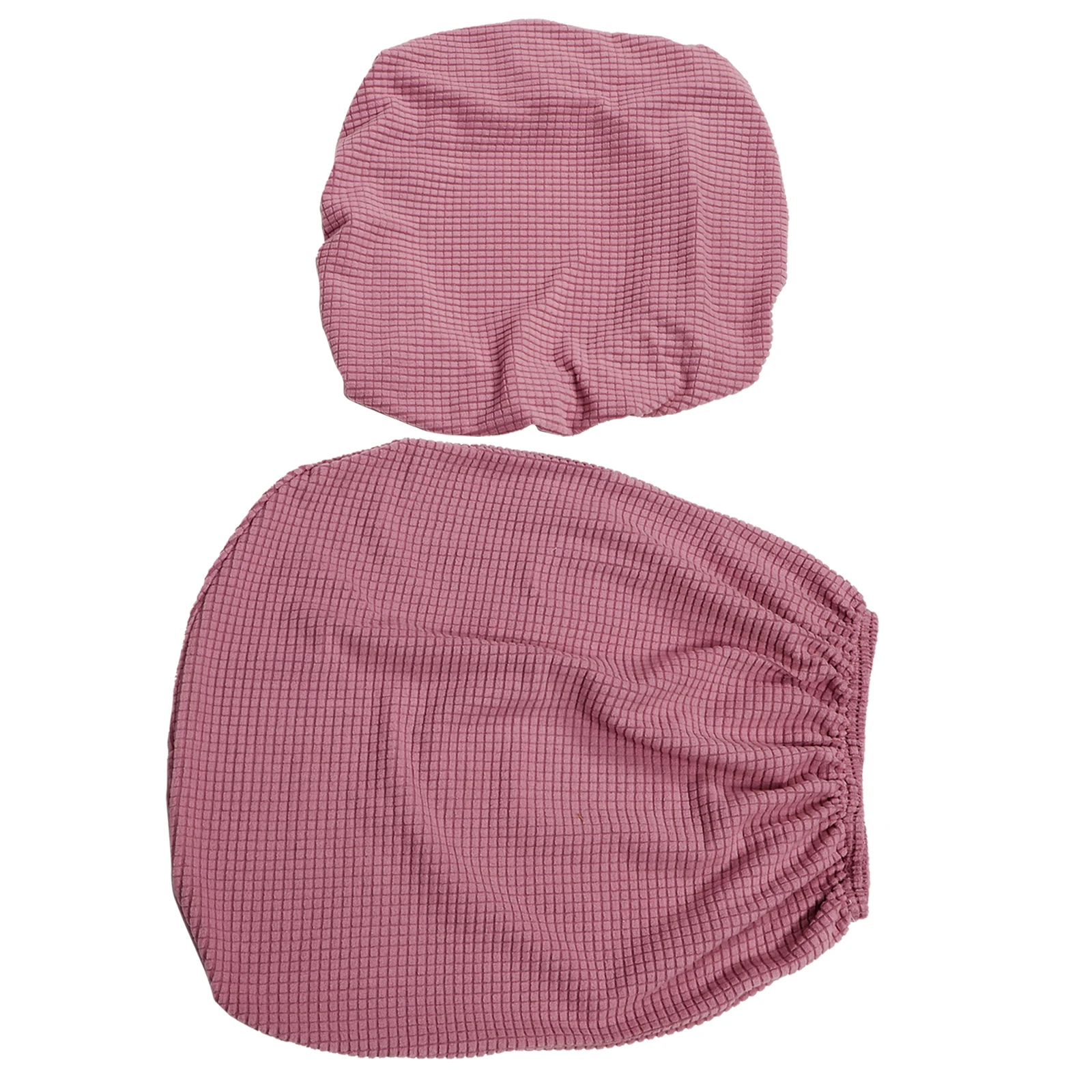1Set Chair Cover Anti-Scratch Elastic Office Chair Seat Backing Cover Non-Slip Comfortable Polyester Protector for Home
