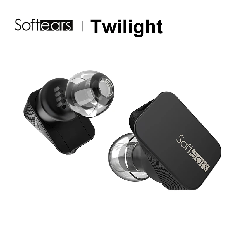 Softears Twilight 10mm Dynamic Driver In-Ear Earphone IEMs HIFI Music Audiophile Monitor Earbuds 0.78mm Detachable Cable Headset