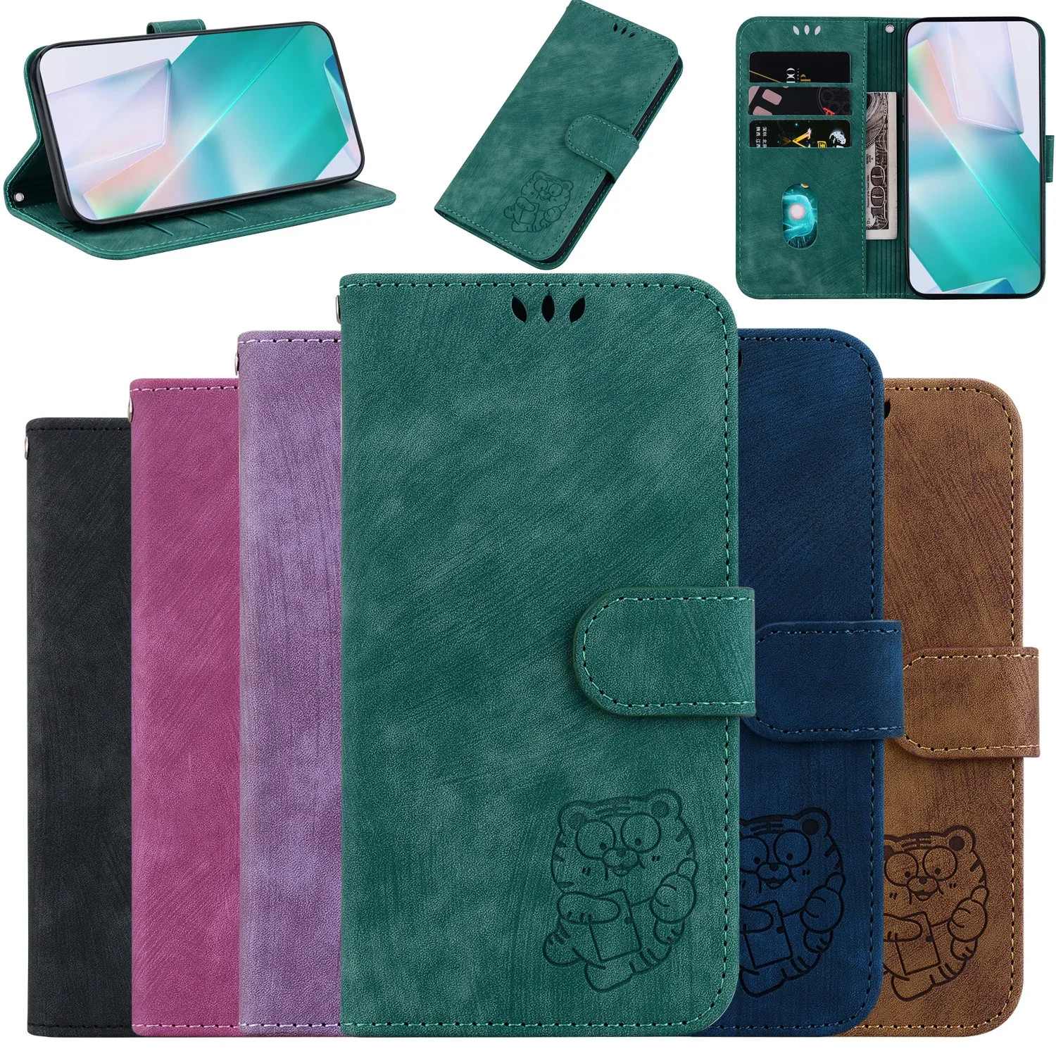 

Stand Flip Wallet for Motorola Moto E13 E20 e22 E30 e40 E7I E7 POWER E6s e6i 2020 E6 Play E22I E6 E7 PLUS Protect Phone Cover