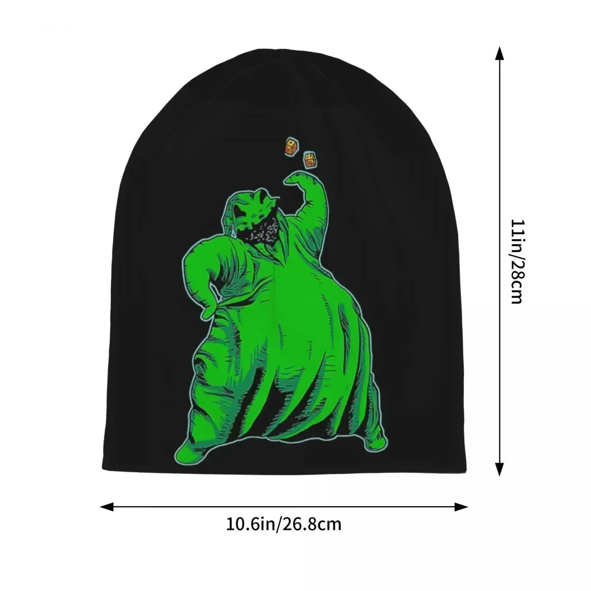 Oogie Boogie Men Women Adult Beanies Caps Knitted Bonnet Hat Warm Hip Hop Autumn Winter Outdoor Skullies Hats