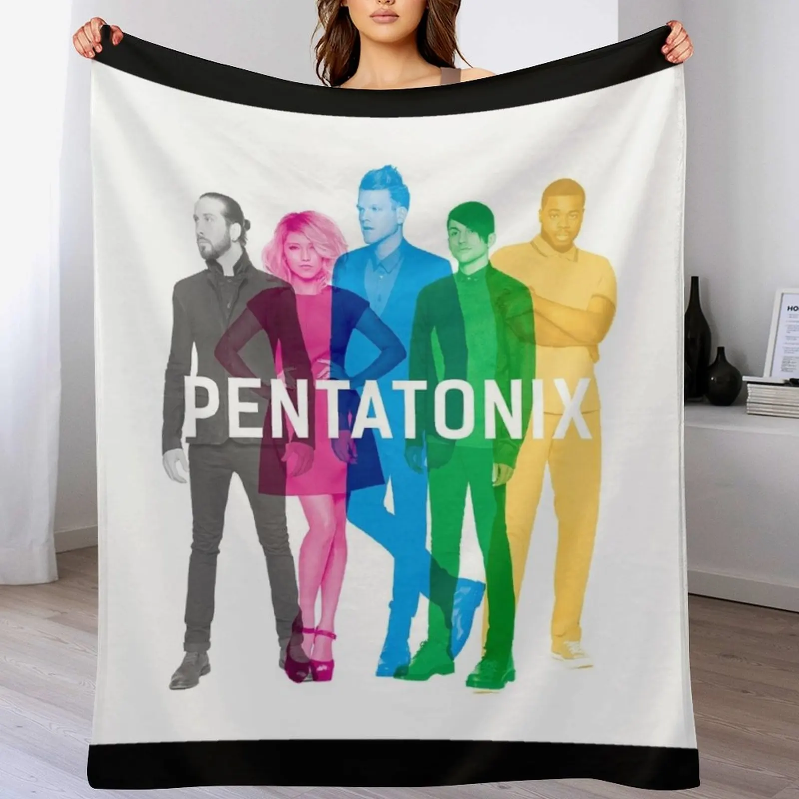 

Pentatonix Throw Blanket Summer Beddings Tourist Stuffeds valentine gift ideas Blankets