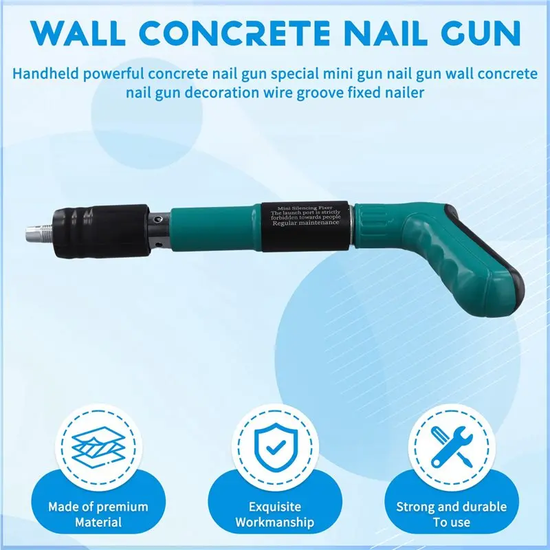 EYFL-2X Handheld Powerful Concrete Nail Gun Special Mini Gun Nail Gun Wall Concrete Nail Gun Decoration