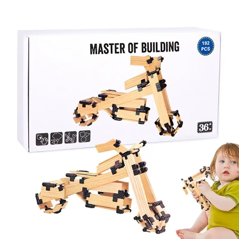 Jouets à empiler pour enfants, blocs à empiler éducatifs créatifs, aide à l'apprentissage polyvalente, jouet sensoriel pour enfants pour une capacité pratique