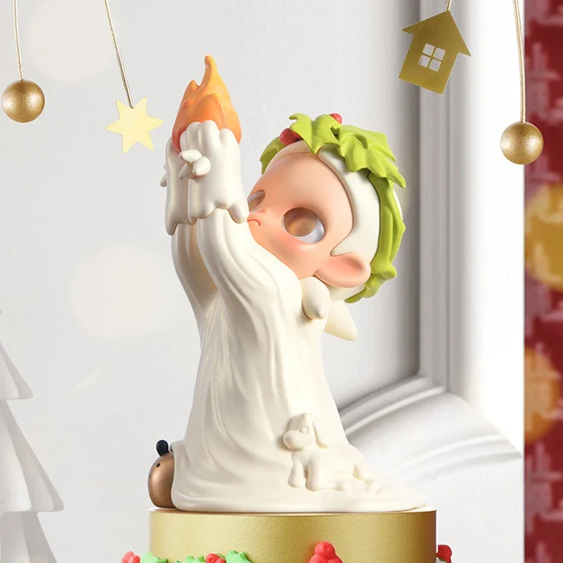 POPMART Zsiga, caja ciega de la serie THE WINTER OF GIFTS, caja misteriosa aleatoria, figura de acción misteriosa, sorpresa, modelo bonito, regalo de cumpleaños