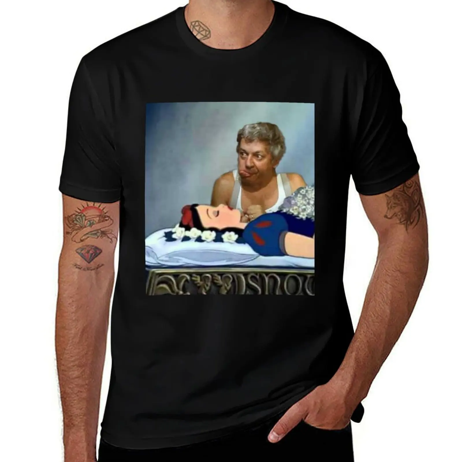 Fantozzi e Biancaneve T-Shirt Work Wear Short Sleeve T-Shirt