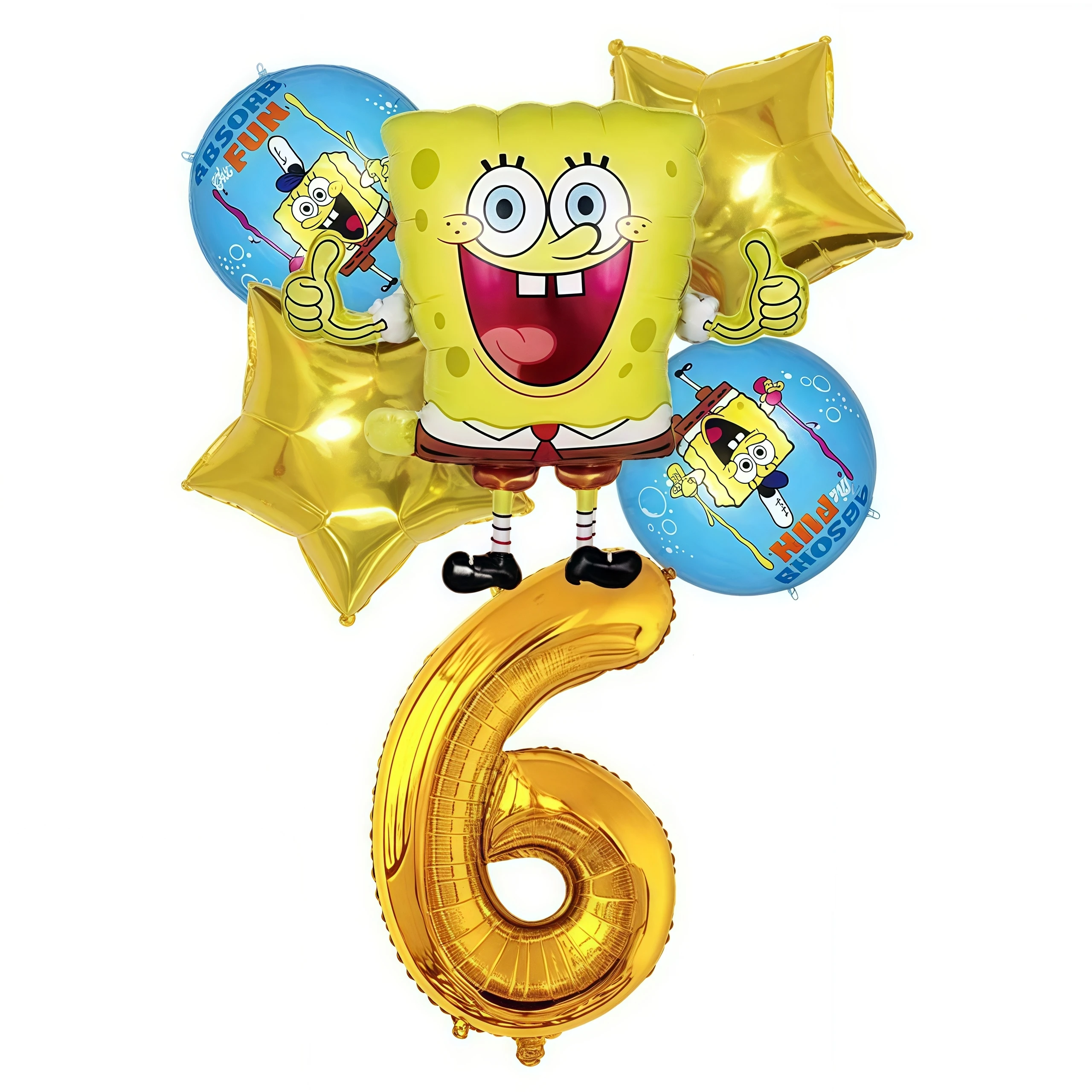 SpongeBob Geburtstagsparty Dekoration Hintergrund Tortendekoration Becher Ballons für Kinderparty Gastgeschenk Babyparty Zubehör – Detail 38