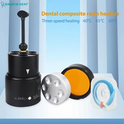 40/45/50℃ Dental Composite Resin AR Heater Composed Material Warmer 2 Ways Heating with Plate Dentist Equipment Teeth Whitening