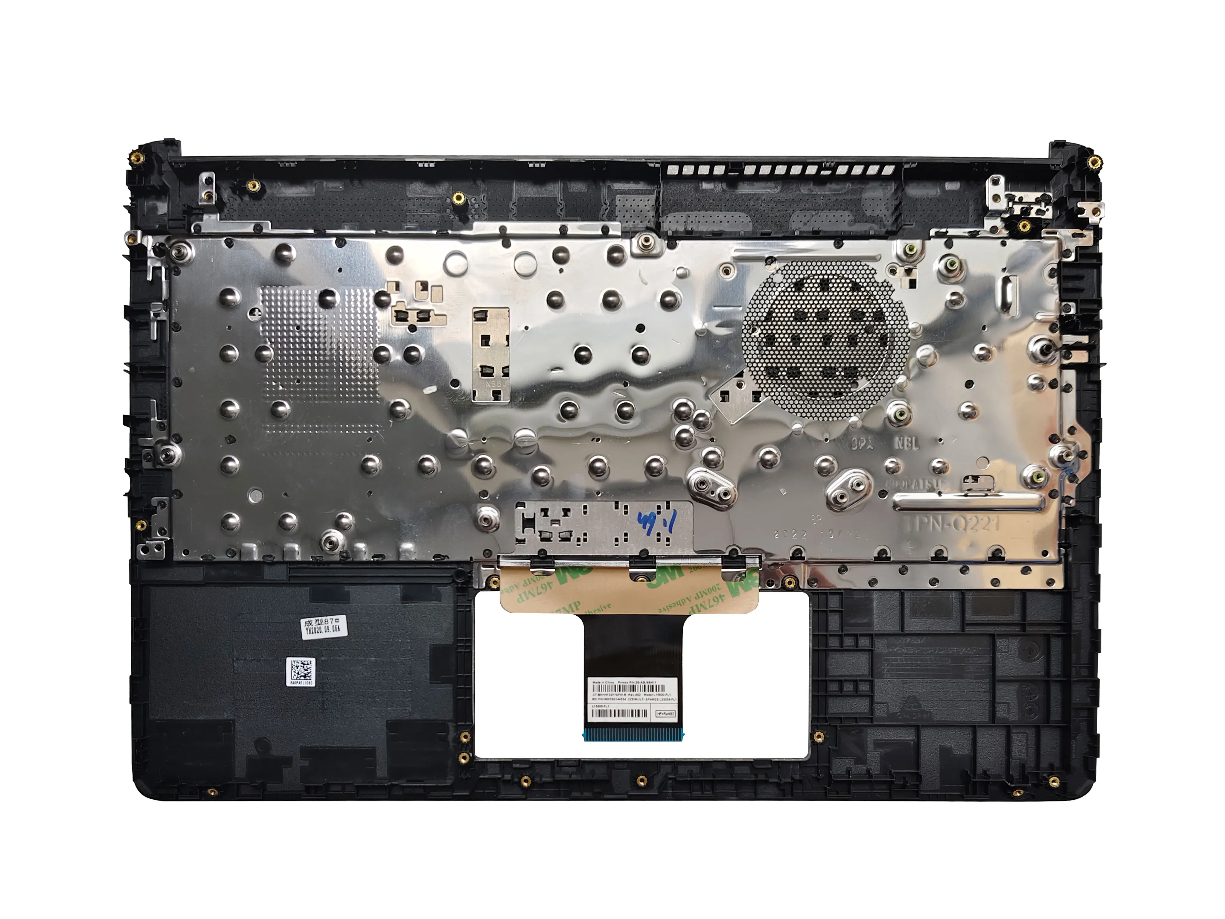 Imagem -03 - Teclado do Portátil para hp Pavilhão 14-dq 14s-dr 14z-fq Tpn-q221 Novo us uk Latim Espanhol Russo