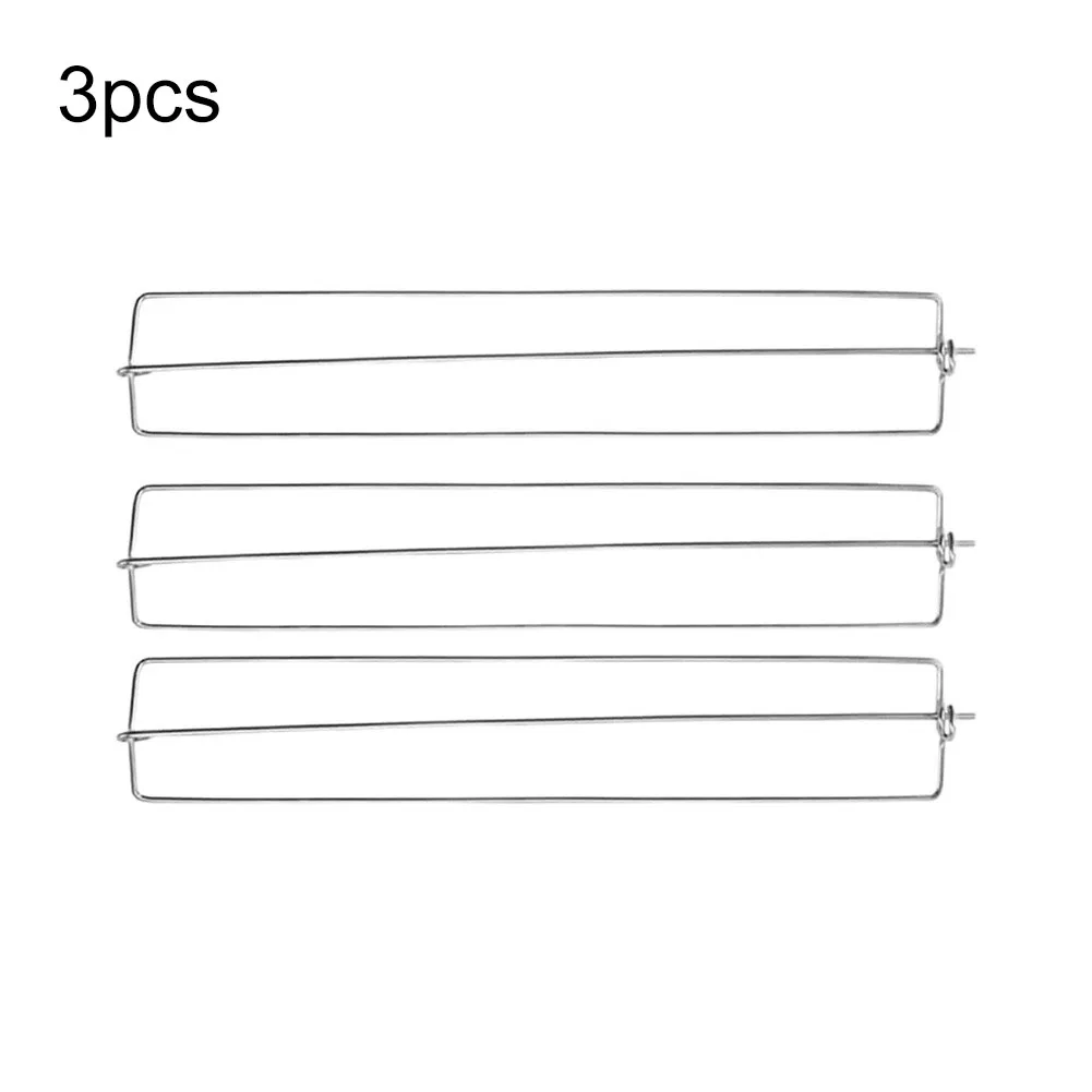 Chicken Wing Rack Stainless Steel for BBQ Grilling Roasting with Even Heat Distribution and Compact Storage Ready