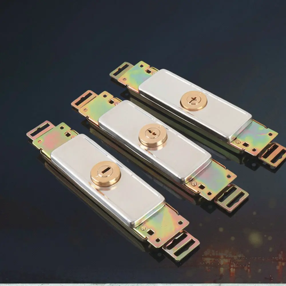 Professional Roller Shutter Door Lock Copper Cylinder Central Open Style Security Hardware For Warehouse Factory Access Control