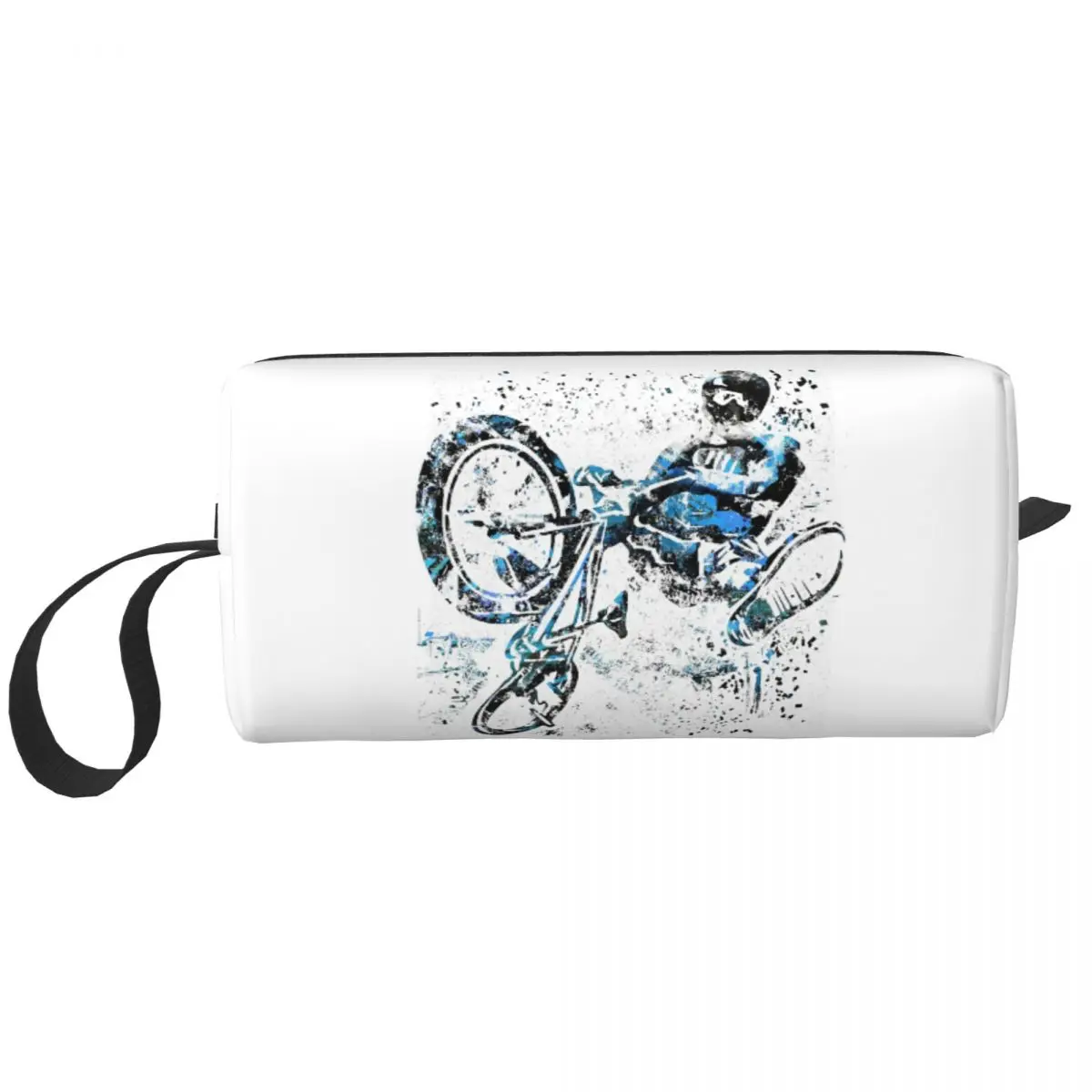 BMX Rider BMX Bike Pencil Case for Kids Pen Box Pencil Bag Stationery Supplies Women Cosmetic Bag