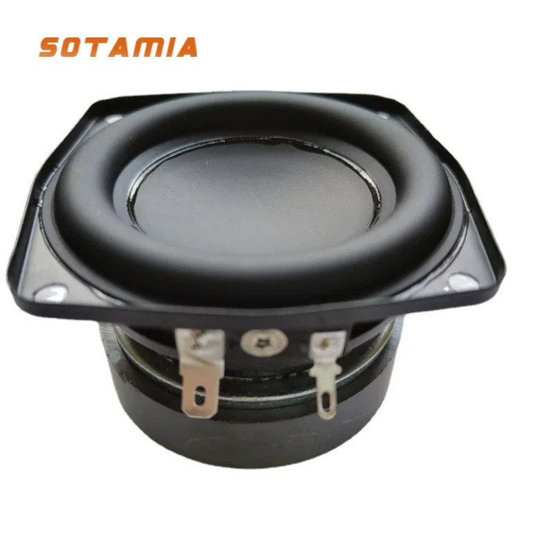 SOTAMIA 1Pcs 3 Inch Subwoofer Speaker 4 Ohm 35W Supper Bass Audio Woofer DIY Home Theater Sound Music Bookshelf Loudspeaker