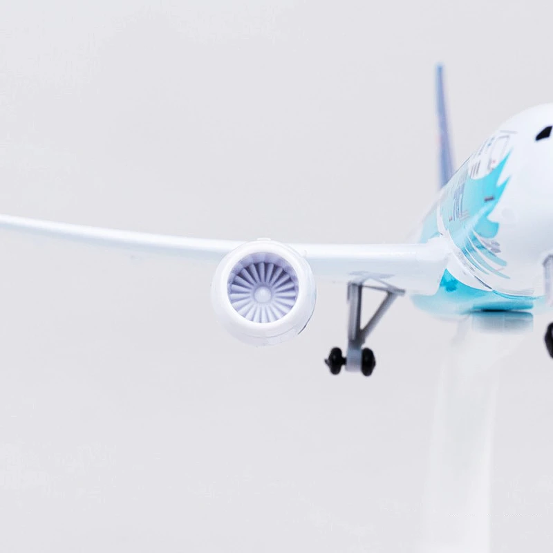 Model Asli A380 Airbus Boeing 787 Pesawat Model Pesawat Diecast Model Logam 1:400 Pesawat Mainan Hadiah Koleksi