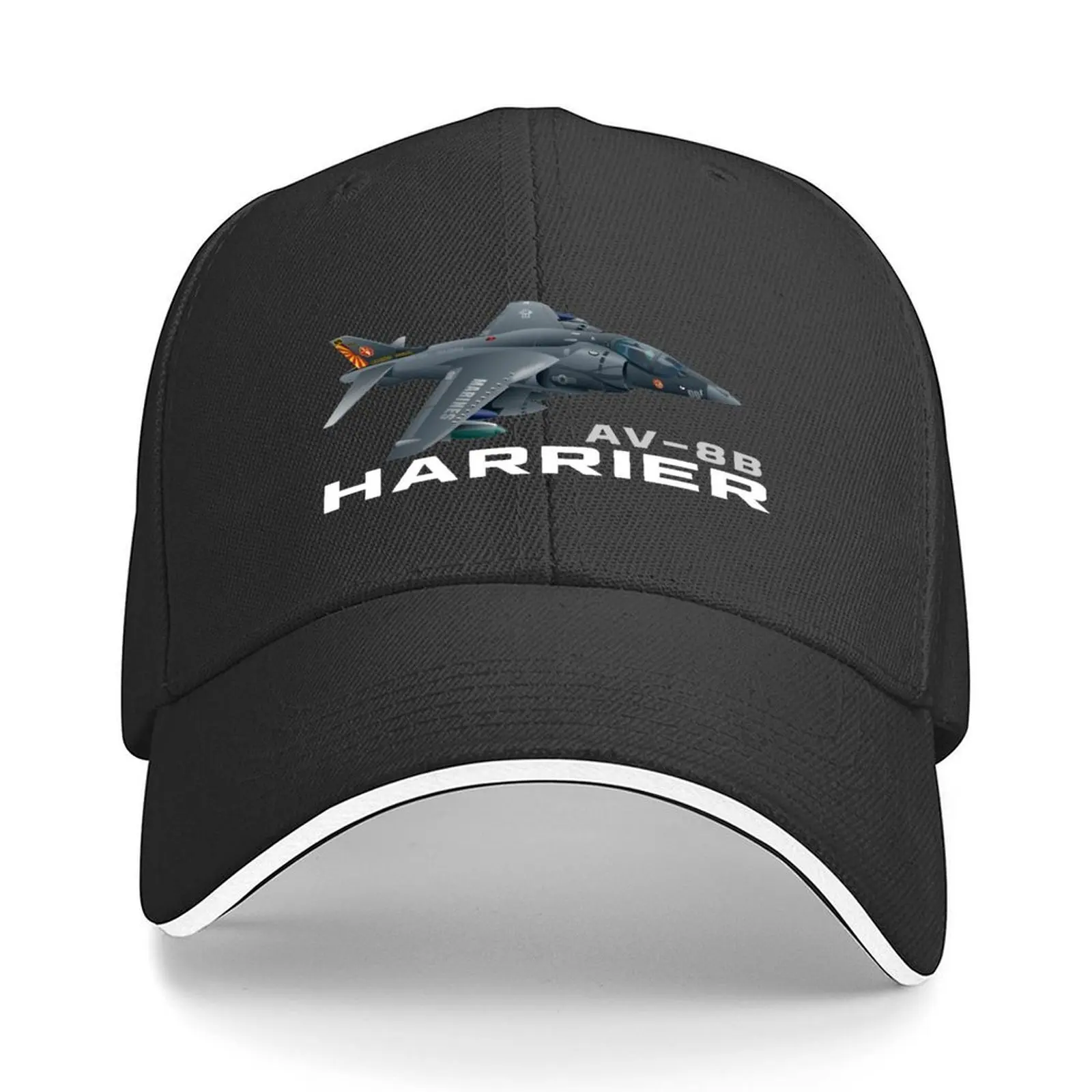 

AV-8B HARRIER Baseball Cap Fashion Beach Mountaineering Icon Hat men Hats Woman Men's