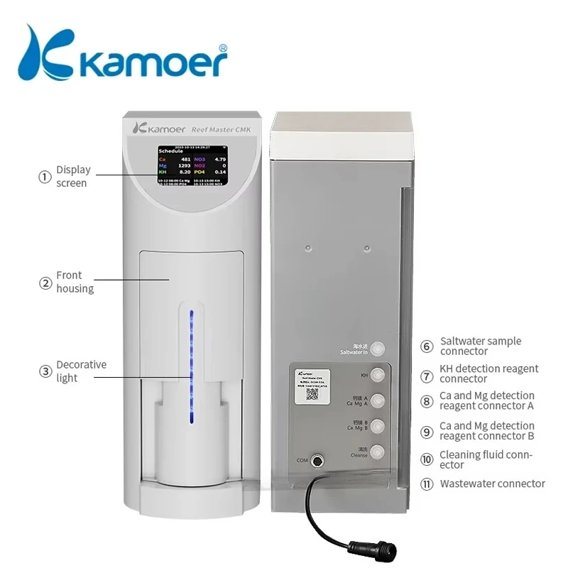 Hot Kamoer KH Carer Aquarium KH Controller Reef Master Carer Multi-parameter Water Quality Testing Instrument for Aquarium Tank