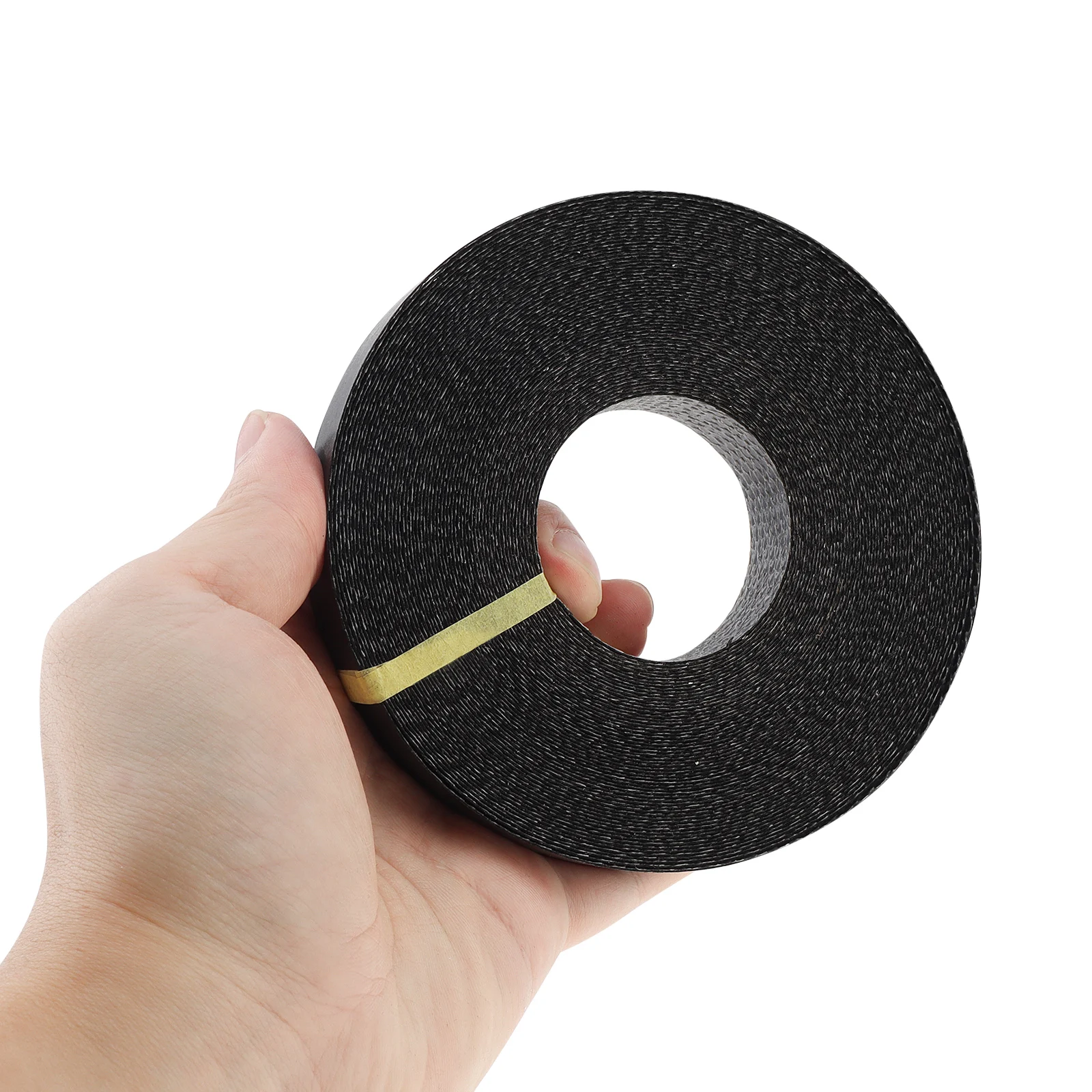 1.9 cm X 15m Hot Melt Adhesive Melamine Edge Banding Flexible Veneer Edging for Plywood Table / Cabinet, Pre-glued Veneer Edging