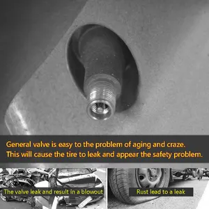 Auto Reifen STEM Air Cover, Auto Wheel Accessoires Reifen, Universal for Game Button -Etikett, Autostil, 4PCS 8 Hauptverkäufe Aston Martin - №4