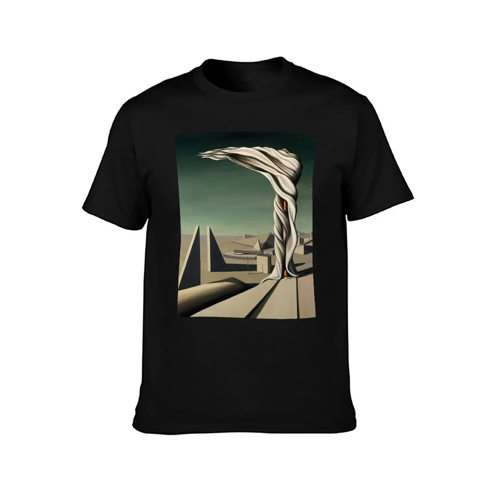 i-saw-three-cities-1944 - Kay Sage T-Shirt Big and Tall Basic Tee Shirt T-Shirt