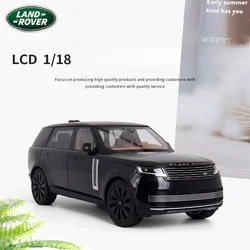 1:18 Range Rover Genesis Extended original alloy compression shaft miniature simulation model, adult decoration, boy toys