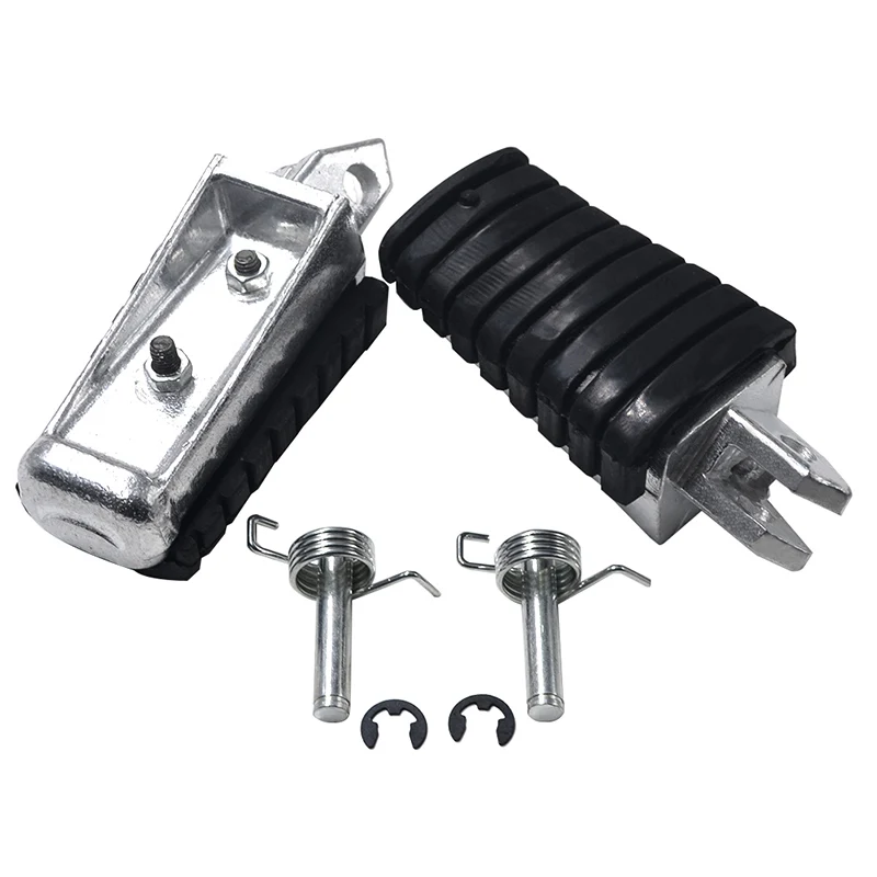 Road Passion  Motorcycle Footrest Front Foot Pads For Yamaha XV125 XV250  XV400 XV500 XV535  XV750 XV1100 XVS125 XVS250 XVS400