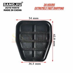 2Pcs Clutch Pedal Rubber Pad Compatible With For Volkswagen Santana