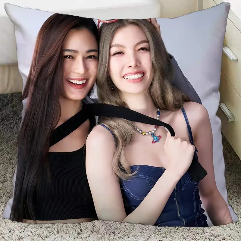 The Secret of Us LingOrm Same Style Pillow Double Sided Photo CP Pillowcase Birthday Gift Ling Ling Kwong Orm Kornnaphat