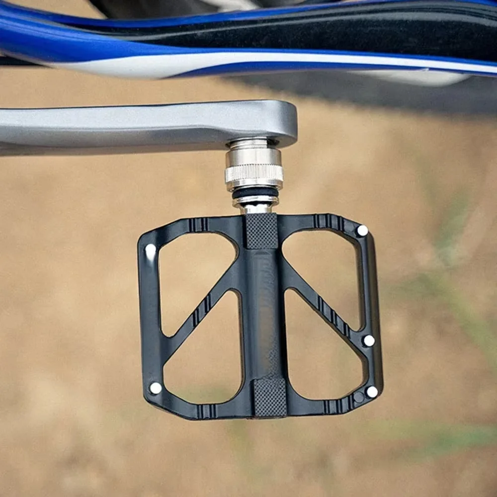 bike accessR27 Road Bicycle Pedal Non Slip DU Bearing Bike Pedal Light Weight Cycling Platform Classic Pedal Cycling Accessories