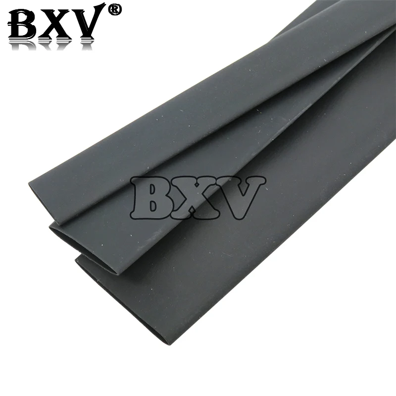 2 Meters Heat Shrinkable Tube 11mm 12mm 13mm 14mm 15mm 16mm 18mm 30mm New Black Insulation Sleeve