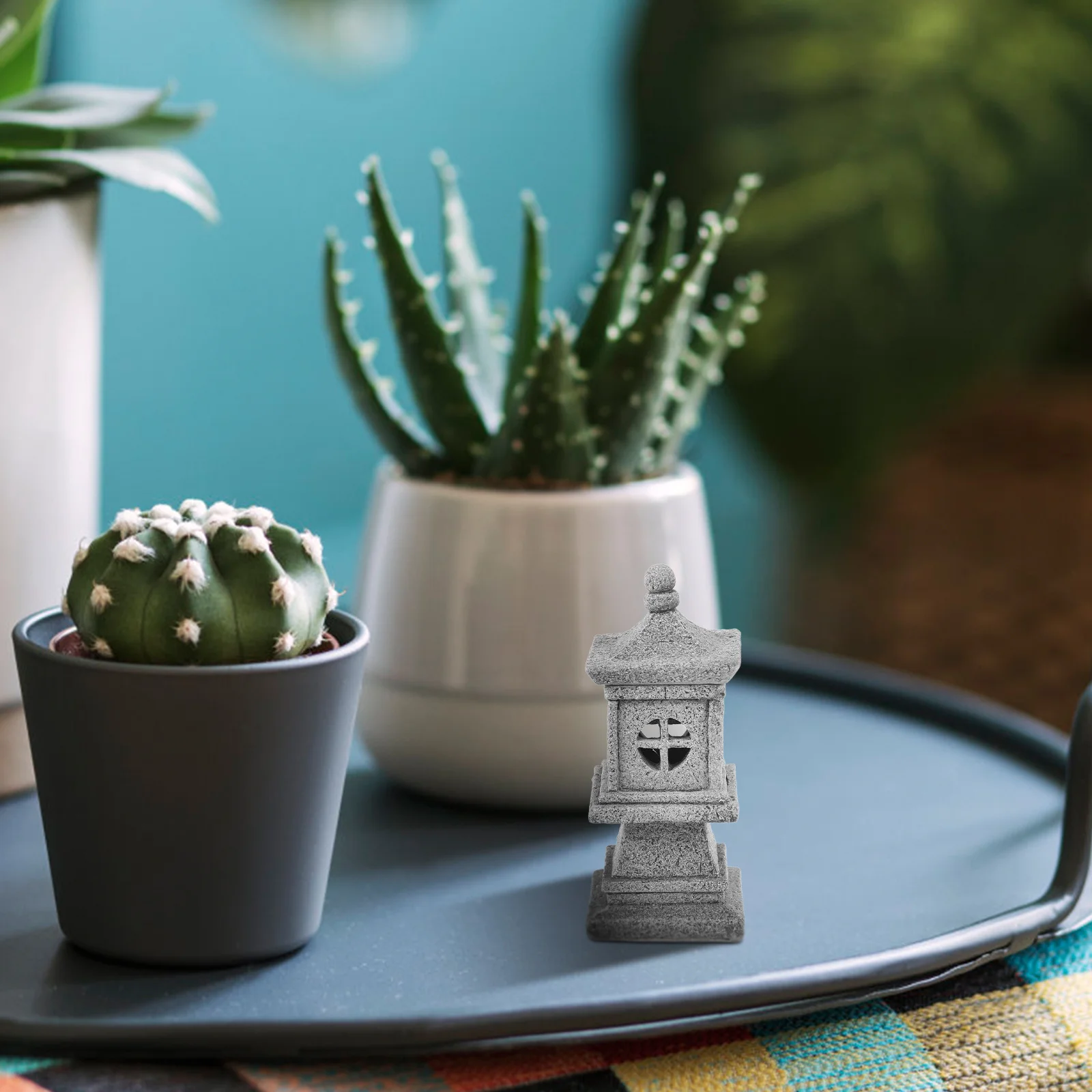 

1pcs Mini Stone Lantern Statue Micro Garden Bonsai Decor For Aquarium Terrarium Outdoor Japanese Pagoda Fish Tank Landscape