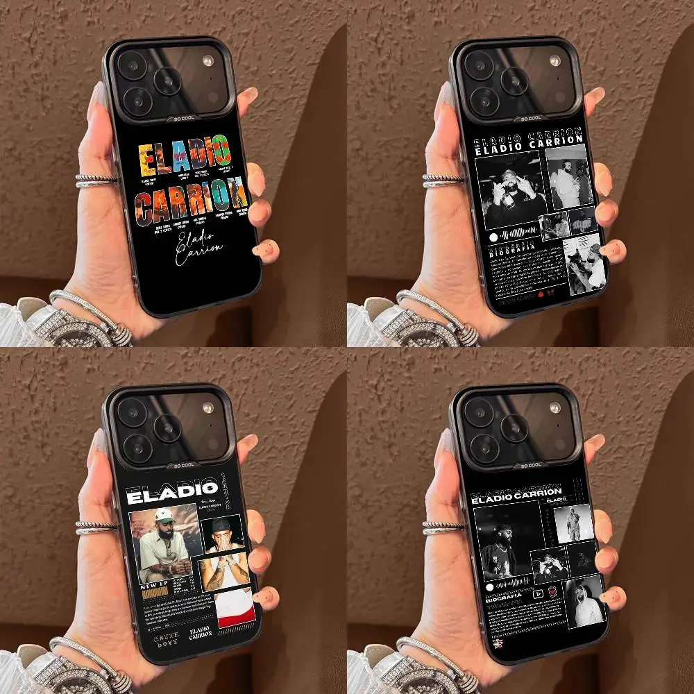 

E-Eladio C-Carrion DON KBRN Cool Phone Case For iPhone 17,16,15,14,13,12,11,Pro,Max,Plus,E,Air,Mini Black Tpu Cover
