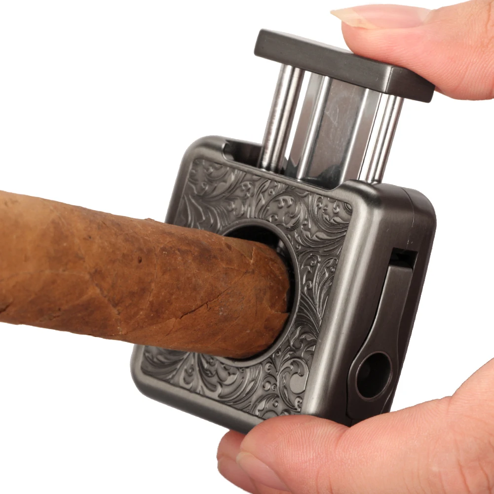 

GALINER V-резак для сигар, металлические портативные иглы, нубер для сигар, острое лезвие, дырокол для сигар, подарочная коробка, упаковка