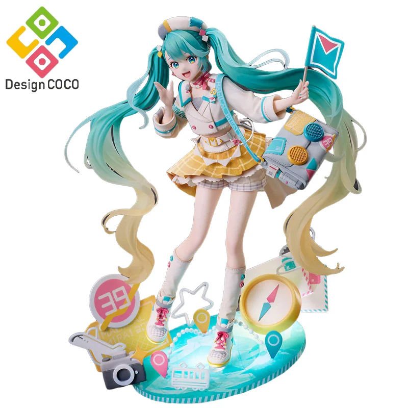 

Original Design COCO Hatsune Miku Magic Future 2024 Ver Genuine Anime Figure Collectible Model Statuette Ornament Dolls Gifts