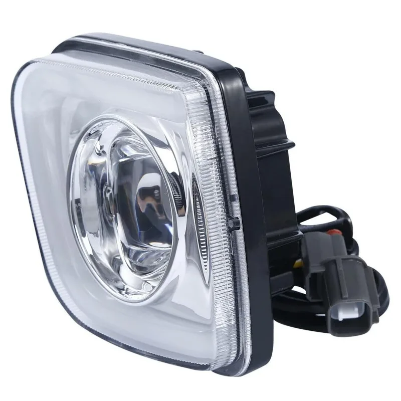 LED fog light with double flashing turn signal