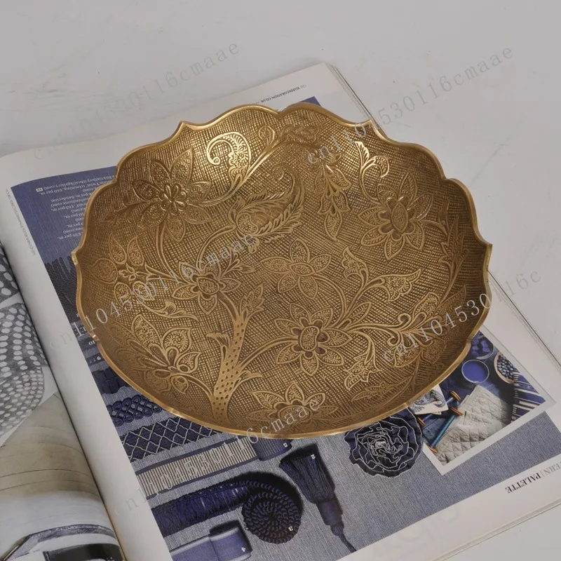 New Snack Candy Bowl Decoration Dried Fruit Bowl Storage Tray