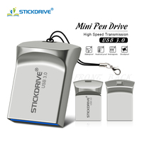 USB Flash Drive 3.0 16GB Pen Drive 64gb 32gb Metal Mini Memory Stick High Speed 128GB Flash U Disk Storage Devices