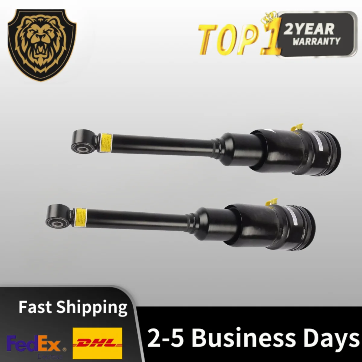 Pair Rear Left and Rear Right Air Suspension Shock Strut For Lexus LS460 LS600 2007-2017 4809050160 4809050230 4809050161