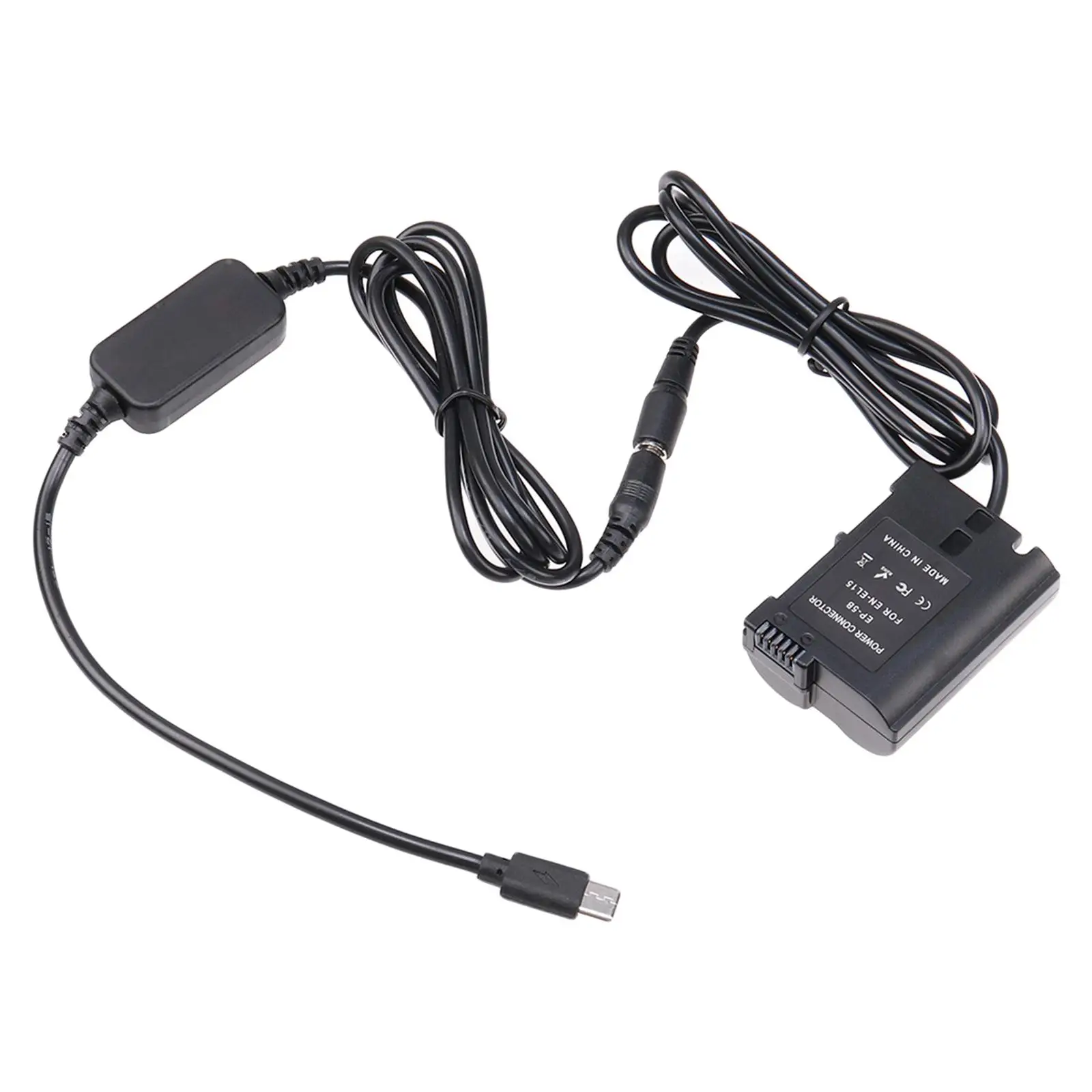 15 Battery Power Adapter , with Fully Decode, Replement 5/6/7 II Camera