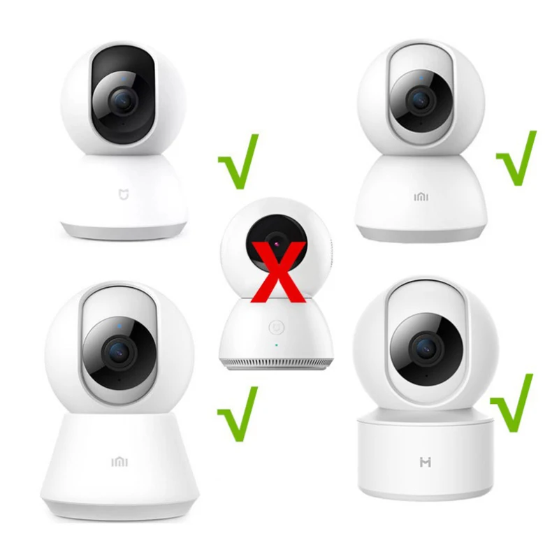 Segurança Camera Mount Bracket, Wall Mounting Base, interior e exterior, CCTV Dome, Sem Perfuração